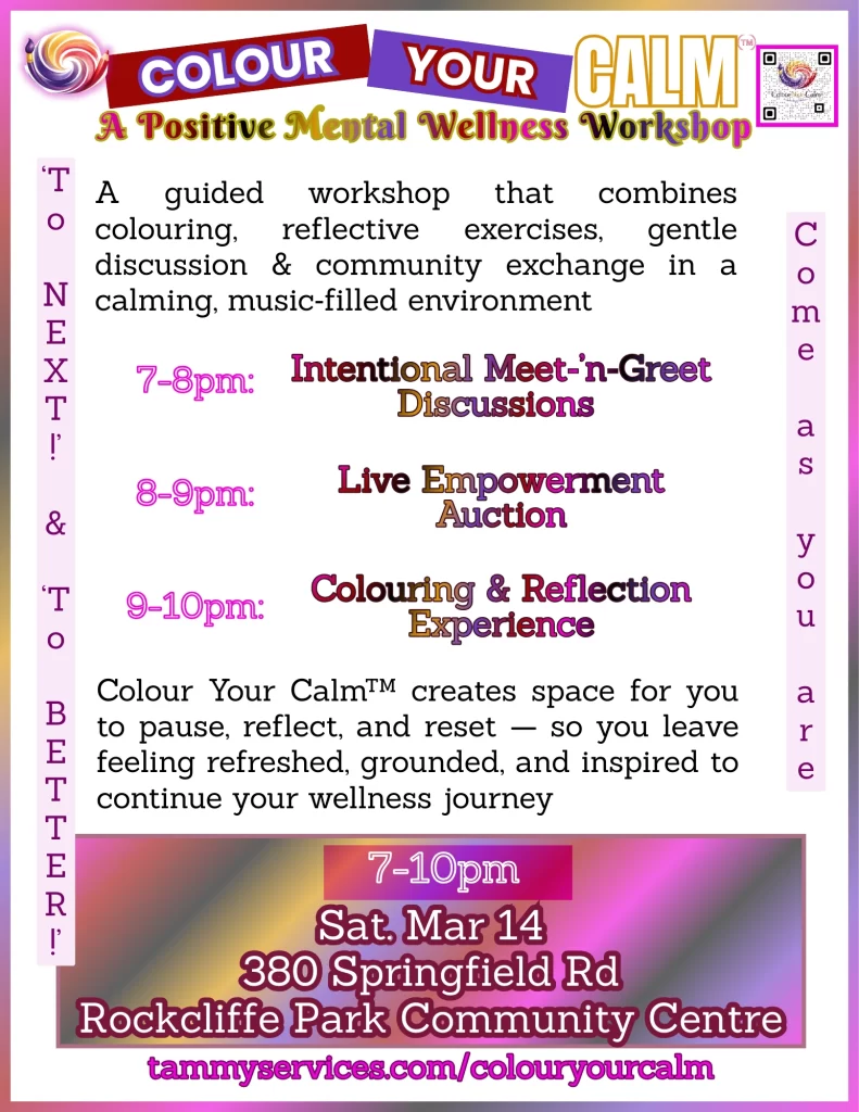 Colour Your Calm Agenda